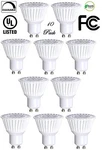 10 Pack Bioluz Led Gu10 Bulbs 50w Halogen Equivalent Dimmable 6.5w 3000k Ul. Fixed Price $29.99.