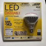 Feit Electric Led Soft White Dimmable Br30 Flood 65w Replacement 750 Lumens. Fixed Price $14.95.