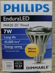 Philips 7w Dimmable Led Flood Lamp Par20 Warm White Lot Of 4 #7e26par20e New. Fixed Price $18.48.