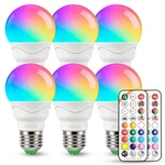 Hekee Color Changing Light Bulbs 6 Pack E26 40w Equivalent 3cct 9 Colors 5 Modes. Fixed Price $38.84.