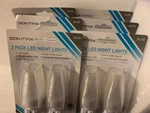 New Sealed 4 Total Led Sontax Night Light - 2 X (2 Pack) Free S/h. Fixed Price $10.90.