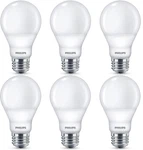 Philips Led Dimmable A19 Light Bulb With Warm Glow Effect 6 Pack. Fixed Price $27.98.
