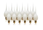 Lightlady Studio Silicone Light Bulbs For Candle Lamps, 7 Watts, 12 White. Fixed Price $29.55.