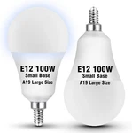 E12 Led Ceiling Fan Light Bulbs 100 Watt Watts, Daylight White. Fixed Price $24.92.