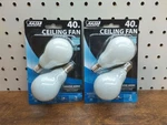 4ct Feit Electric 40w A15 Ceiling Fan Bulb Soft White 2x Pack Of 2. Fixed Price $11.99.