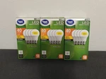 12-bulb Pack Lot Great Value Led 6w=40w Equivalent Bulbs Soft White Non-dimm. Fixed Price $15.99.