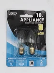 Feit Electric 10-watt C7 Appliance Light Bulb (pack Of 2). Fixed Price $14.98.