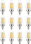 Sunlite Led Edison B11 Torpedo Tip, 7.5watts, E12 Base, 2700k-warm White 12-pack. Fixed Price $52.74.