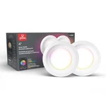 Globe Electric 50284 Wi-fi Smart 4" Slim Baffle Led Recessed Lighting Kit 2-p.... Fixed Price $53.34.