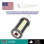 Satco S23148 Hi-pro Selectable Led Corncob Lamp 27w/22w/18w 3000k/4000k/5000k. Fixed Price $39.99.