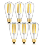 Crlight 8w Dimmable Led Edison Bulb 80w Equivalent 800lm, 3200k Soft White E2.... Fixed Price $52.23.