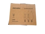 Hizashi E12 Candelabra Bulb 60 Watt Equivalent, 2700k Soft Warm White, Dimmab.... Fixed Price $19.88.