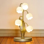 Werfop Flower Table Lamp, Lily Of The Valley Lamp For Bedside Accent 3 Color Mod. Fixed Price $65.59.