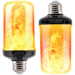Aizhiweng Upgraded Led Flame Light Bulbs, Flickering With Upside Down Effect E26. Fixed Price $16.94.
