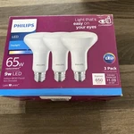 Phillips Br30 Led Flood Light 650 Lumens, 5000k 9 Watt - 3 Pack/6. Fixed Price $23.85.