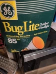 Vintage Ge Bug Lite 85w Par38 Yellow Flood Light Bulb Outdoor Patio New. Fixed Price $7.00.