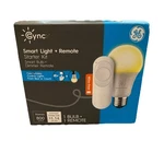 Ge Smart Remote Starter Kit Soft White Led Light Bulb W/ Dimmer 800 Lumens 107. Fixed Price $25.32.