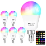 Ftl E12 Led Light Bulb Color Changing, 5w 40w Equivalent A15 Rgb Rgbw. Fixed Price $33.96.