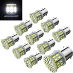 12v 1156 10 Pack Bright 1141 1003 50-smd White Led Bulbs For Car Interior R. Fixed Price $14.81.
