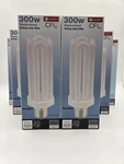 (6) 300w Cfl Daylight Bulb Non-dimmable E39 Base Uses 65w By Utilitech 4200 Lums. Fixed Price $44.97.
