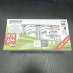 Feit Electric Esl13t/4 Compact Fluorescent Bulbs, 60 Watt, 13 Watt Equiv 4 Pack. Fixed Price $14.99.