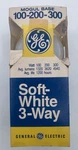 Vintage Ge Soft White 100/200/300 Watt 3 Way E39 Mogul Base Ps25 Light Bulb Nos. Fixed Price $24.95.
