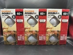 Sylvania Double Life 60w Soft White Light Bulbs A19 New Sealed 12 Pack Vintage. Fixed Price $59.99.