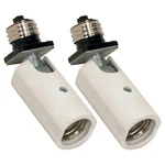 (2 Pack) Satco Sf77-606 - 77606 Swivel Socket Base Extender. Fixed Price $27.00.