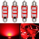 Super Bright Led Bulbs, 6 Smd Festoon, For Car Interior, Map Dome Trunk, Light. Fixed Price $19.23.