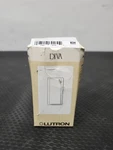 Lutron Diva Dvfsq-f White New. Fixed Price $28.00.