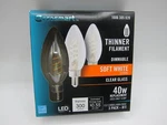 4 Boxes Of Ecosmart 40w B11 Bulbs Warm White E12 Candelabra Base 3 Bulbs/box. Fixed Price $19.99.