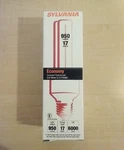 Sylvania Cf17el/830/med 17-watt Fluorescent Lamp Light Bulb 17w E26 Base 3000k. Fixed Price $5.95.