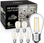 Brimax 6 Pack 2w Led Light Count (pack Of 1), Clear, Warm White. Fixed Price $14.76.