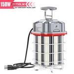 Led Temporary Work Light 150w 22500 Lumens 5000k Workshop Hanging Lamp Linkable. Fixed Price $99.45.