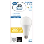 Led Frosted Light Bulb,a23 200 Watts Soft White High Lumens Bulb,medium Base. Fixed Price $16.94.