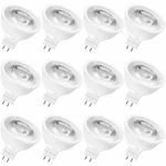 Luxrite Mr16 Led Bulb Gu5.3 3000k 500lm 12v Enclosed Fixture Rated (12-pack). Fixed Price $78.95.