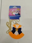 Sailor Moon Venus Costume Anime Cosplay Acrylic Necklace Ge-36470. Fixed Price $9.99.