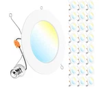 Sunco 24 Pack 5cct Led Recessed 6 Inch, 1200 Lm High Brightness, Ultra Thin F.... Fixed Price $74.97.