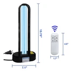 Baimnocm Uv-c Lamp For Dust Mite 38 Watt 1 Pack, Uvc Germicidal With Rem.... Fixed Price $35.00.