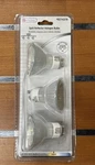Utilitech 50-watt Eq Mr16 Bright White Gu10 Pin Base Dimmable Light Bulb 3-pack. Fixed Price $24.95.