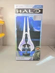 Ukonic Halo Light Up Covenant Energy Sword Desktop Lamp Led 14". Fixed Price $25.00.