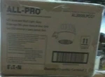 New Eaton 2-head Gray Led Area Light Surface Mounted Luminaire Al3050lpcgy. Fixed Price $124.99.