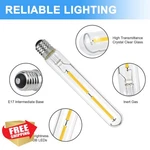 Rub0b0shop 4pk T6.5 4w Led Tube Light Bulb E17 Base Exit Sign Fridge. Fixed Price $34.99.