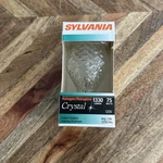 Sylvania Halogen Crystal Indoor Outdoor 75 Watt Post Light Bulb 120v 3000 Hrs. Fixed Price $20.00.