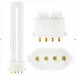 Sylvania 20312cf7ds/e/827 7w T4 Single Tube Cfl 4pin 2g7 2700k Warm White Lot 4. Fixed Price $20.00.