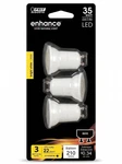 Feit Bpmr11gu10300930ca/3 Mr11 Gu10 Led, 35w Equivalent, 3000k, 3-pack. Fixed Price $29.55.