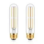 2-pack T10/t30 Tubular Edison Led Bulbs 6w 60w Equivalent 2700k Dimmable E26 2pc. Fixed Price $16.99.