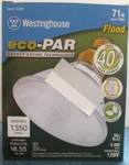 Westinghouse Eco-par Flood Light Bulb 120v (03260) Fs. Fixed Price $20.00.