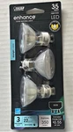Feit Gu10 Bi-pin 35-watt Led Light Bulb 3-pack. Fixed Price $6.95.