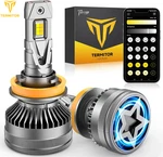 Termitor H11 Led Light Bulb 90000lm H/low/fog Beam App Control Brigh Temperature. Fixed Price $61.99.